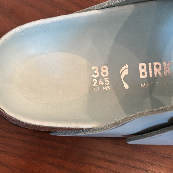 Birkenstock Arizona Teal asst TL - Picture 4 of 4